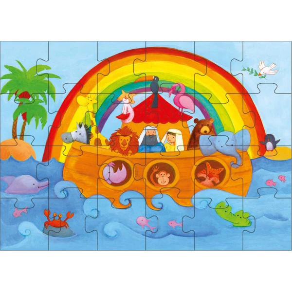 50-50 GAMES PUZZLE NOAH\'S ARK 24 PCS.