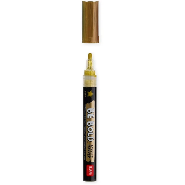 LEGAMI ACRYLIC MARKER BE BOLD - GOLD
