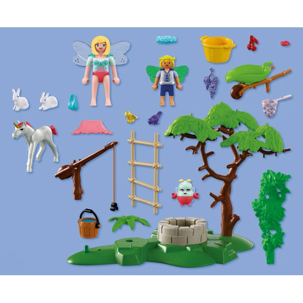 PLAYMOBIL FANTASY & MAGIC ΒΟΛΤΑ ΣΤΟΝ ΝΕΡΑΪΔΟΚΗΠΟ ΜΕ ΤΟ ΜΙΚΡΟ ΜΟΝΟΚΕΡΟ