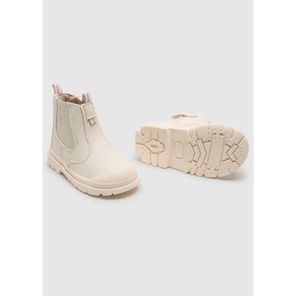 MAYORAL BOOTS CHELSEA TRACTOR IVORY