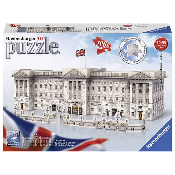 RAVENSBURGER 3D ΠΑΖΛ MIDI 216 τεμ. ΠΑΛΑΤΙ ΜΠΑΚΙΓΧΑΜ