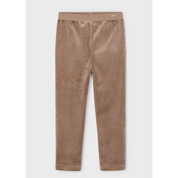 MAYORAL LEGGINGS VELOUR BASIC CAMEL