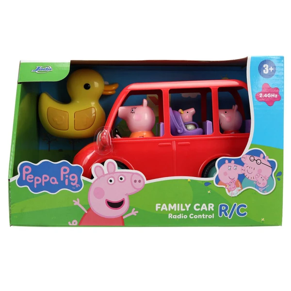 JADA REMOTE CONTROL CAR PEPPA PIG FAMILY CAR
