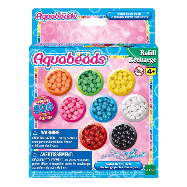 AQUABEADS ΠΑΚΕΤΟ ΜΕ ΧΑΝΤΡΕΣ