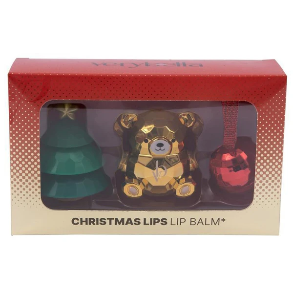 VERY BELLA ΣΕΤ ΔΩΡΟΥ CHRISTMAS LIPS LIP BALM