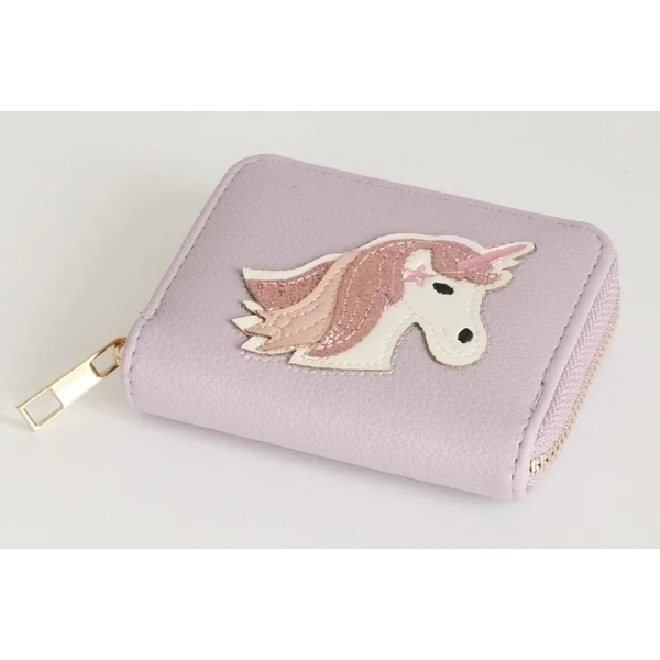 KIS ME WALLET UNICORN LILAC