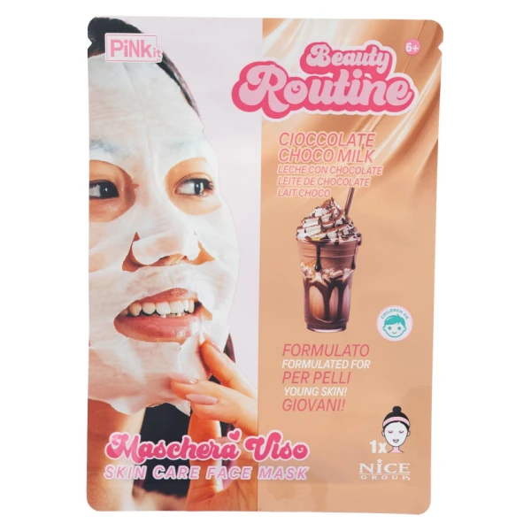 BEAUTY ROUTINE FACE MASK - 4 DESIGNS