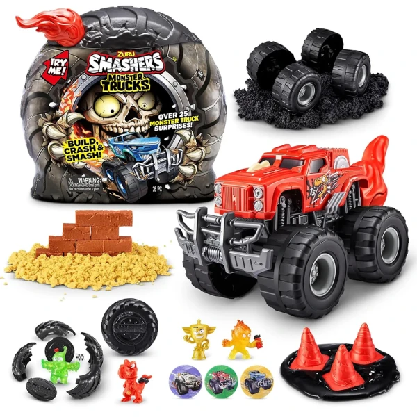 SMASHERS MONSTER TRUCK SURPRISE ΜΕΓΑΛΗ ΡΟΔΑ