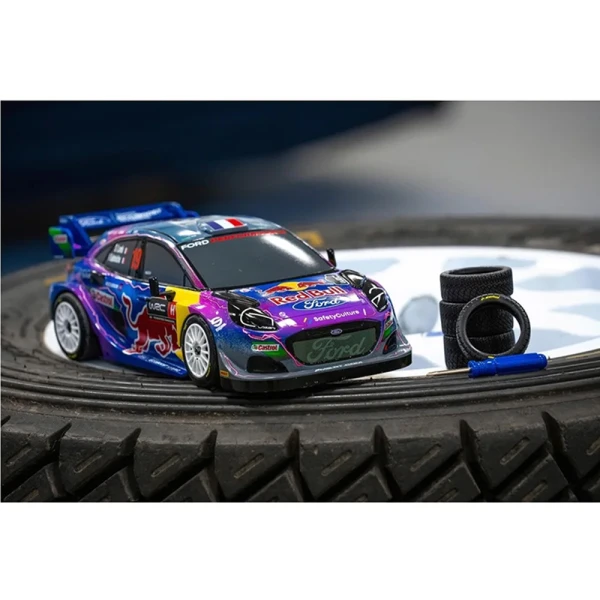 NIKKO ΤΗΛΕΚΑΤΕΥΘΥΝΟΜΕΝΟ ΑΥΤΟΚΙΝΗΤΟ WRC RED BULL NIGHT MODE ΜΕ EXTRA ΛΑΣΤΙΧΑ