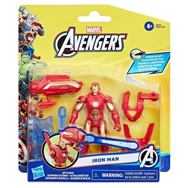 AVENGERS 10 cm FIGURE IRON MAN WITH ACCESSORIES