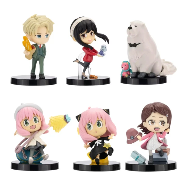 TOTAL ANIME - SPY FAMILY W1 SURPRISE FIGURE 5cm. - 6 DESIGNS
