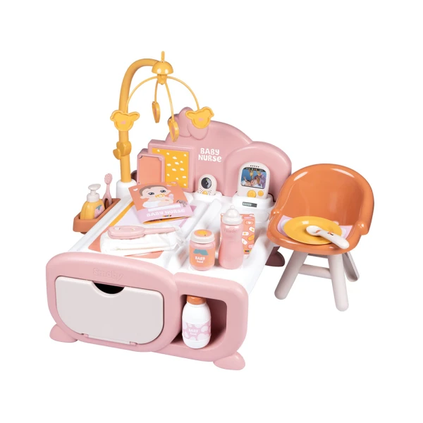 SMOBY BABY NURSE ΣΕΤ ΥΠΝΟΥ ΚΑΙ ΦΡΟΝΤΙΔΑΣ ΚΟΥΚΛΑΣ