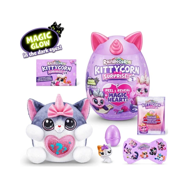 RAINBOCORNS EGG KITTYCORN SERIES 2 - 7 DESIGNS