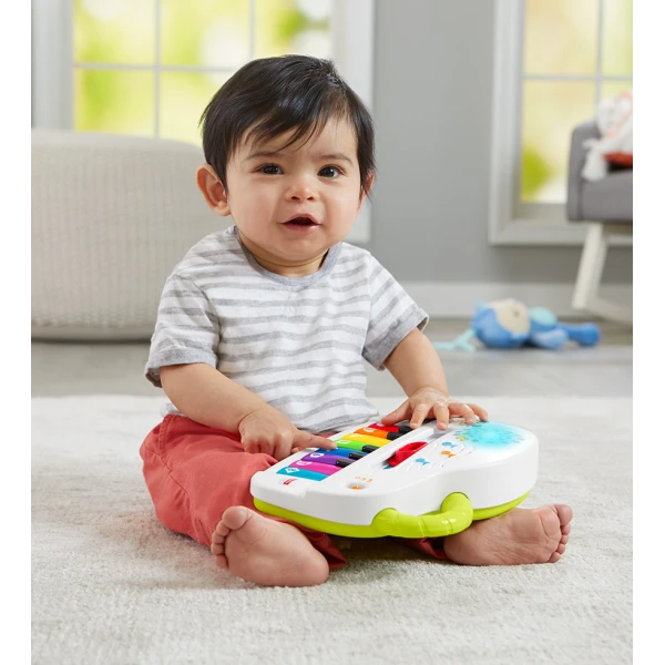 FISHER PRICE ΕΚΠΑΙΔΕΥΤΙΚΟ ΠΙΑΝΟ ΜΕ ΦΩΤΑ