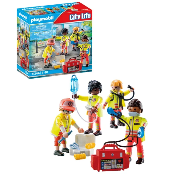 PLAYMOBIL CITY LIFE ΟΜΑΔΑ ΔΙΑΣΩΣΗΣ