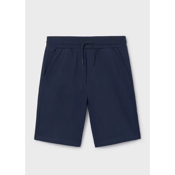 MAYORAL BERMUDA PANTS FLEECE BASIC NAVY BLUE 