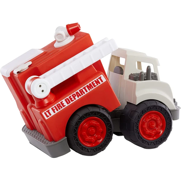 LITTLE TIKES DIRT DIGGER REAL WORKING FIRE TRUCK