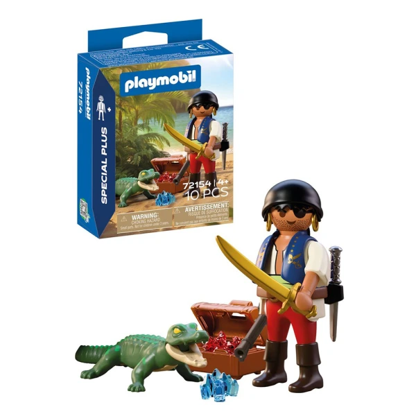 PLAYMOBIL SPECIAL PLUS PIRATE vs. ALLIGATOR