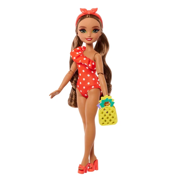BARBIE DREAM BESTIES IMPULSE DOLL WITH POLKA DOTS RED SWIMSUIT