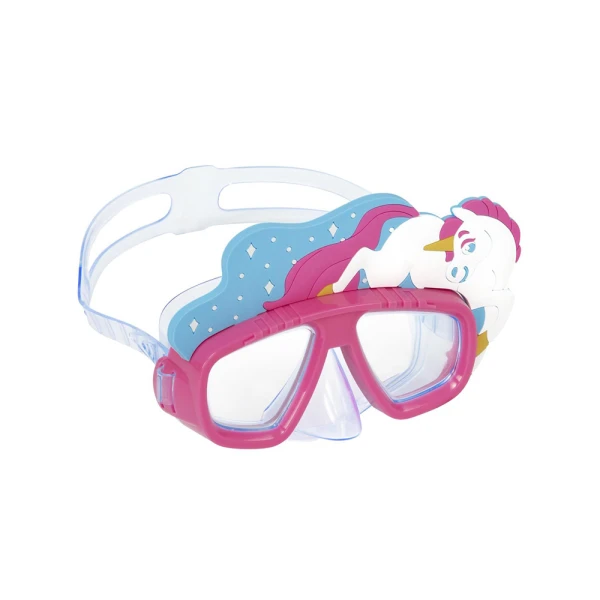 BESTWAY ΠΑΙΔΙΚΗ ΜΑΣΚΑ ΘΑΛΑΣΣΗΣ HYDRO-SWIM ΖΩΑΚΙΑ ΡΟΖ