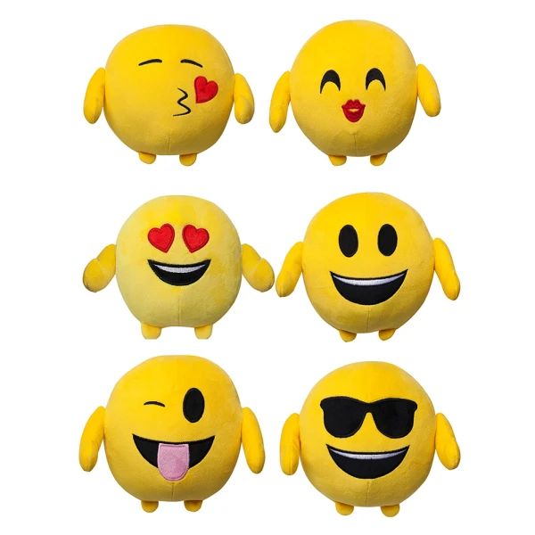 TY BEANIE PLUSH IMOJI 18 cm - 6 DESIGNS