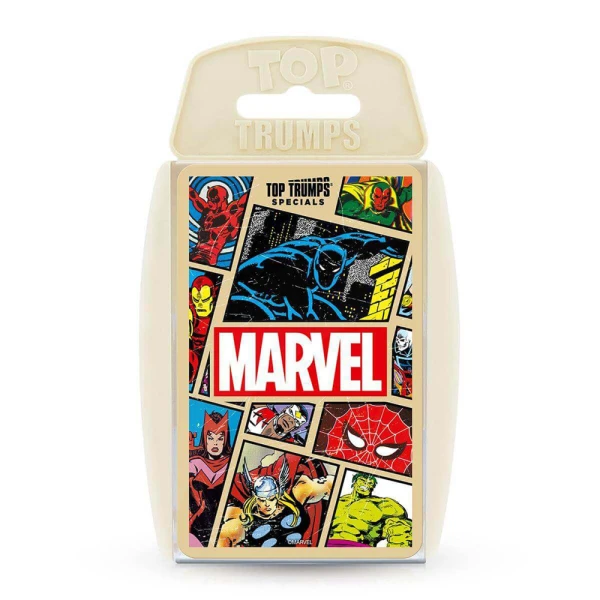 WINNING MOVES ΠΑΙΧΝΙΔΙ ΚΑΡΤΩΝ TOP TRUMPS SPECIALS - MARVEL COMICS RETRO - ΑΓΓΛΙΚΗ ΕΚΔΟΣΗ