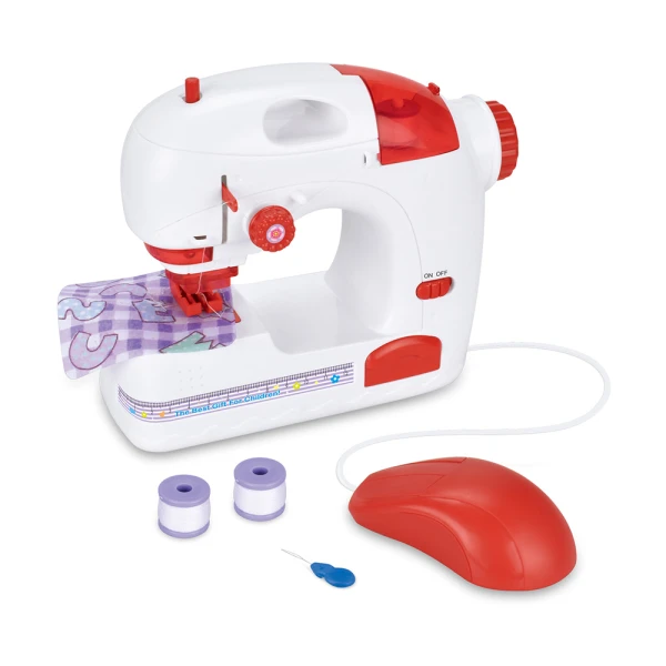 BATTERY OPERATED SEWING MACHINE WITH SOUND AND LIGHT