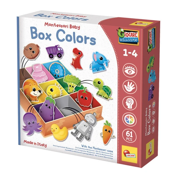 LISCIANI MONTESSORI BABY BOX ΕΚΠΑΙΔΕΥΤΙΚΟ ΧΡΩΜΑΤΑ