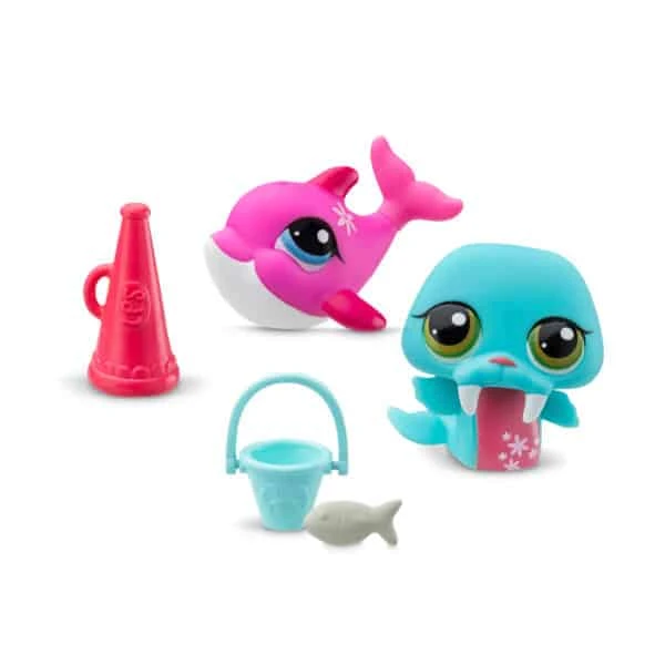 LITTLEST PETSHOP ΦΙΓΟΥΡΕΣ 2 τμχ. W1 - FIN-TASTIC STUNTS