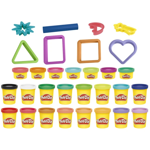 PLAY-DOH ΣΕΤ ΔΩΡΟΥ ΜΕ ΒΑΖΑΚΙΑ ΚΑΙ ΕΡΓΑΛΕΙΑ