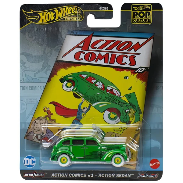 HOT WHEELS ΑΥΤΟΚΙΝΗΤΑΚΙΑ PREMIUM - POP CULTURE - ACTION SEDAN