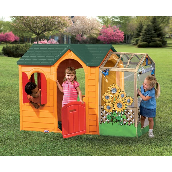 ΣΠΙΤΑΚΙ ΚΗΠΟΥ LITTLE TIKES ΚΙΤΡΙΝΟ