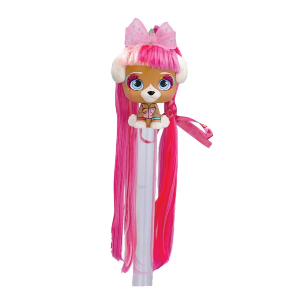 VIP PETS SERIES 3 BOW POWER COLLECTIBLE DOLL WITH EXTRA LONG HAIR - 6 DESIGNS