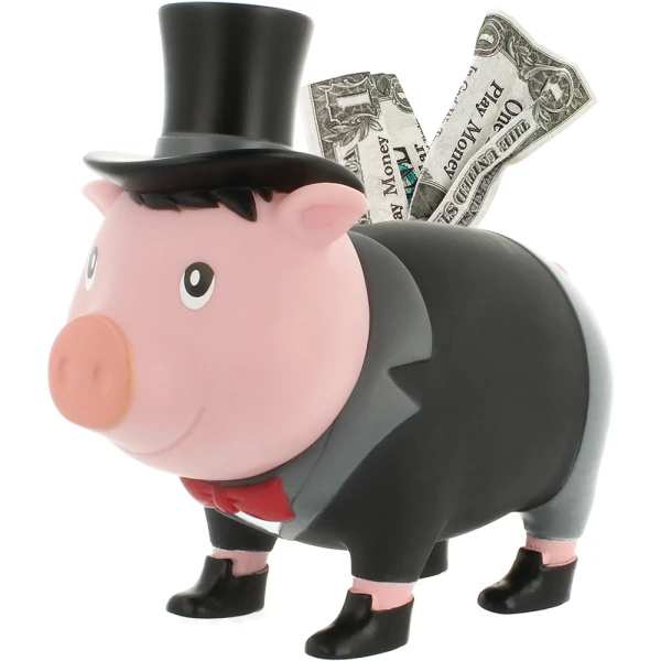 LILALU PIGGY BANK GROOM