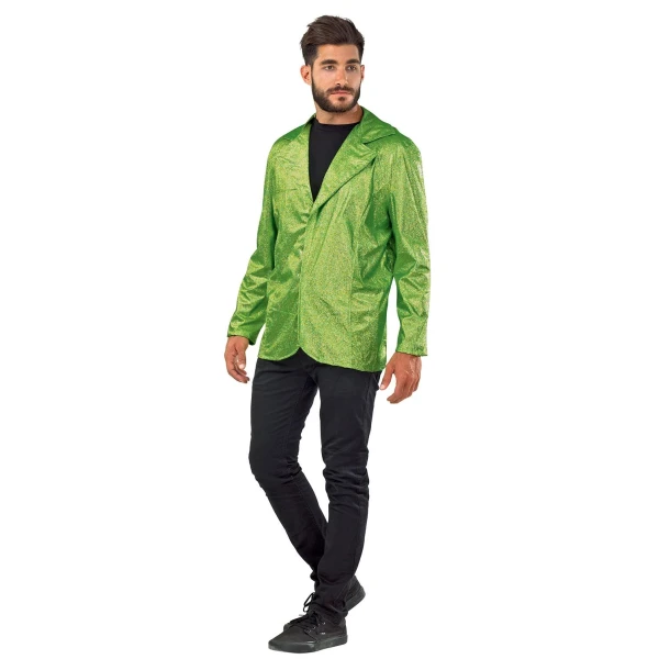 ΑΠΟΚΡΙΑΤΙΚΗ ΣΤΟΛΗ ΣΑΚΑΚΙ DISCO ΠΡΑΣΙΝΟ ONE SIZE