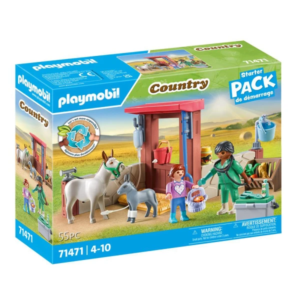 PLAYMOBIL COUNTRY FARMYARD VET