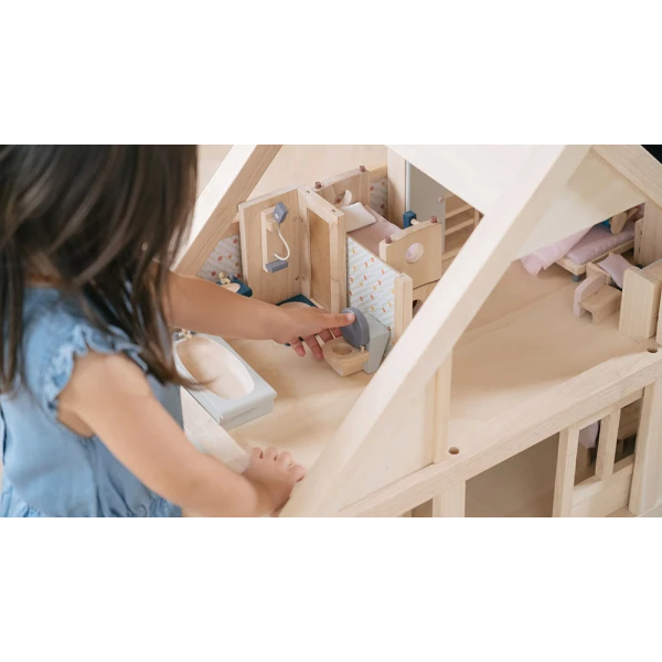 PLAN TOYS WOODEN BATHROOM ORCHARD