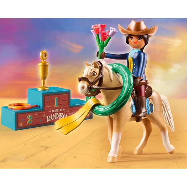 PLAYMOBIL SPIRIT UNTAMED RODEO PRU (WITHOUT PACKAGING)