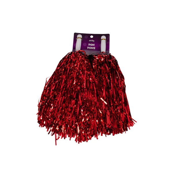 CARNIVAL SET POM POMS 2 pcs - 6 COLOURS