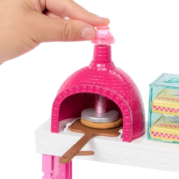 BARBIE ΠΙΤΣΑΡΙΑ ΜΕ ΚΟΥΚΛΑ ΚΑΙ ΑΞΕΣΟΥΑΡ
