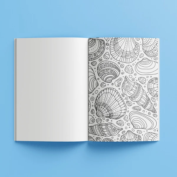 HINKLER KALEIDOSCOPE COLOURING BOOK 72 PAGES - WONDERS OF THE REEF