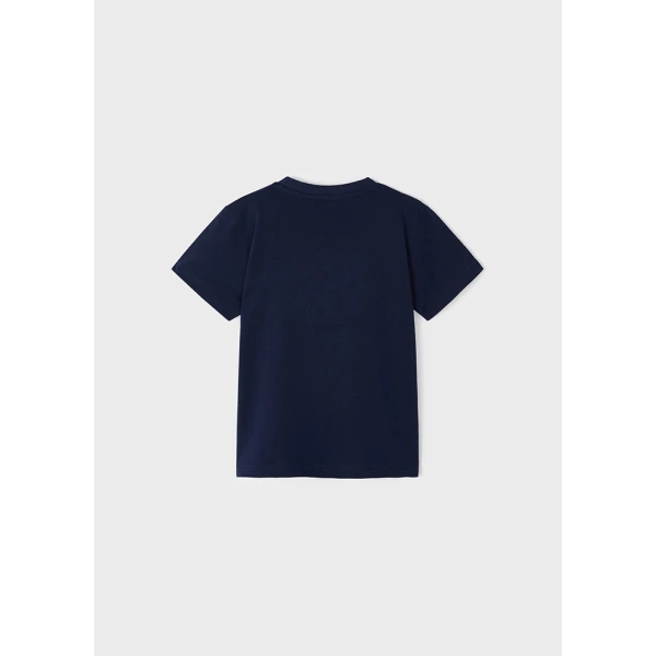 MAYORAL SHORT SLEEVE BLOUSE GLOW IN THE DARK NAVY BLUE