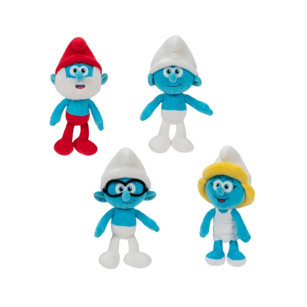 PLUSH 18 cm W1 SMURFS - 4 DESIGNS