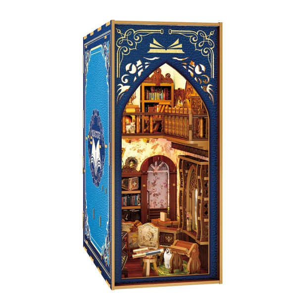 WUDORLD BOOKNOOK ΞΥΛΙΝΗ ΚΑΤΑΣΚΕΥΗ OLD BOOK STORE
