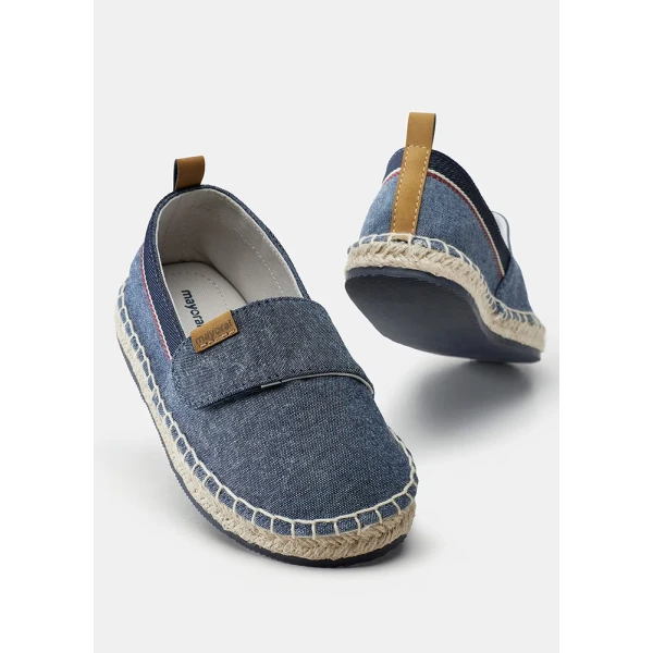 ESPADRILLE VELCRO NAVY BLUE