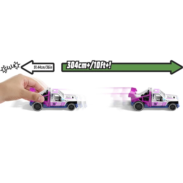 HOT WHEELS ΑΥΤΟΚΙΝΗΤΑΚΙΑ PULL BACK 1:43 SPEEDERS - ΔΙΑΦΟΡΑ ΣΧΕΔΙΑ