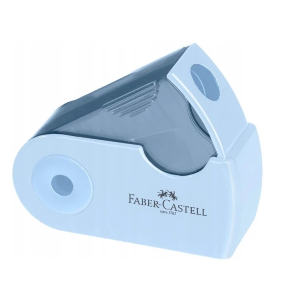 FABER-CASTELL ΜΟΝΗ ΞΥΣΤΡΑ MINI SLEEVE (SKY BLUE-ΜΑΥΡΟ-ΡΟΖ) - 3 ΧΡΩΜΑΤΑ