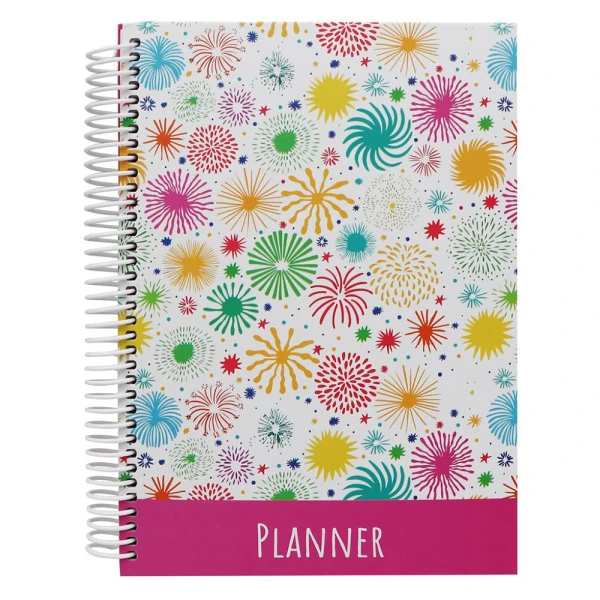 PLANNER NOTEBOOK 17X24 cm 100 SHEETS TESORO - 6 DESIGNS