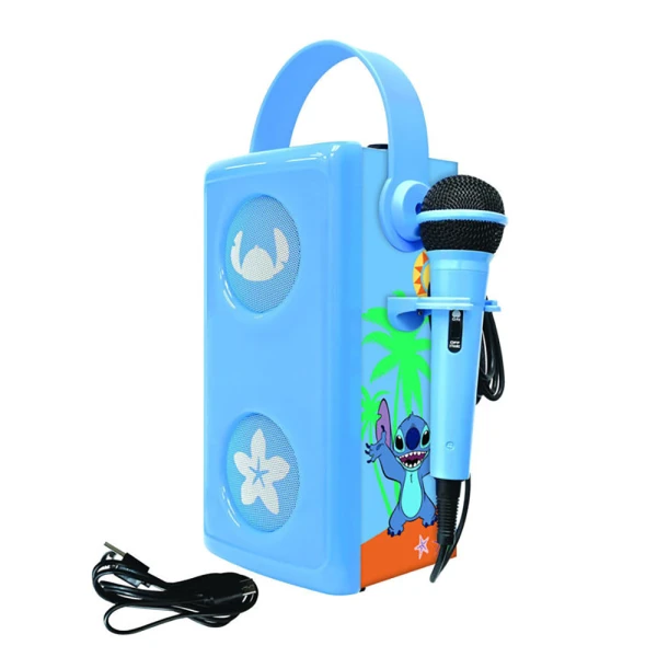 LEXIBOOK BLUETOOTH ΗΧΕΙΟ ΜΕ ΜΙΚΡΟΦΩΝΟ ΚΑΡΑΟΚΕ STITCH