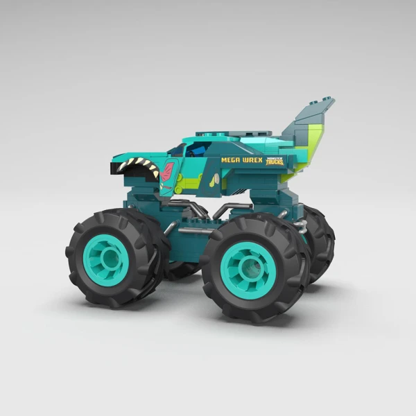 MEGA BLOKS HOT WHEELS MONSTER TRUCKS ΟΧΗΜΑ MEGA WREX 187 τεμ.